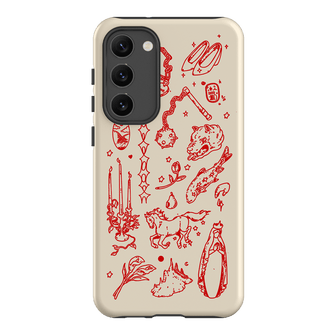 Dreamcore Cream Printed Phone Cases Samsung Galaxy S23 Plus / Armoured by Easty Beasty - The Dairy