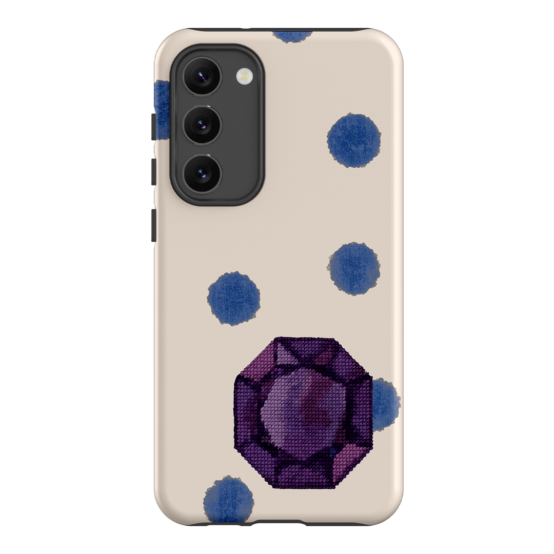 February Amethyst Printed Phone Cases Samsung Galaxy S23 Plus / Armoured by Joiana - The Dairy