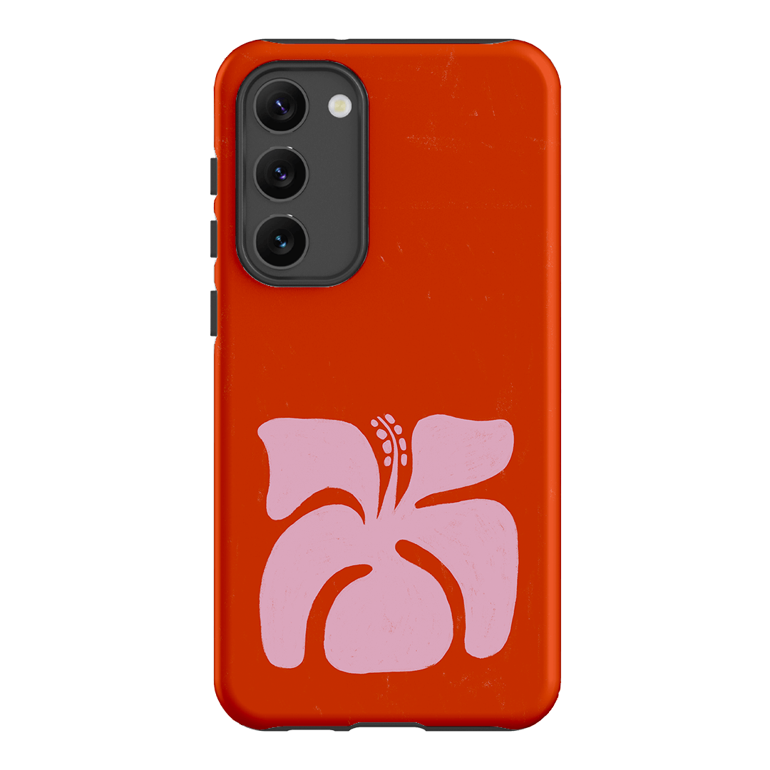 Hibiscus Crush Printed Phone Cases Samsung Galaxy S23 Plus / Armoured by Marie Faurrite - The Dairy