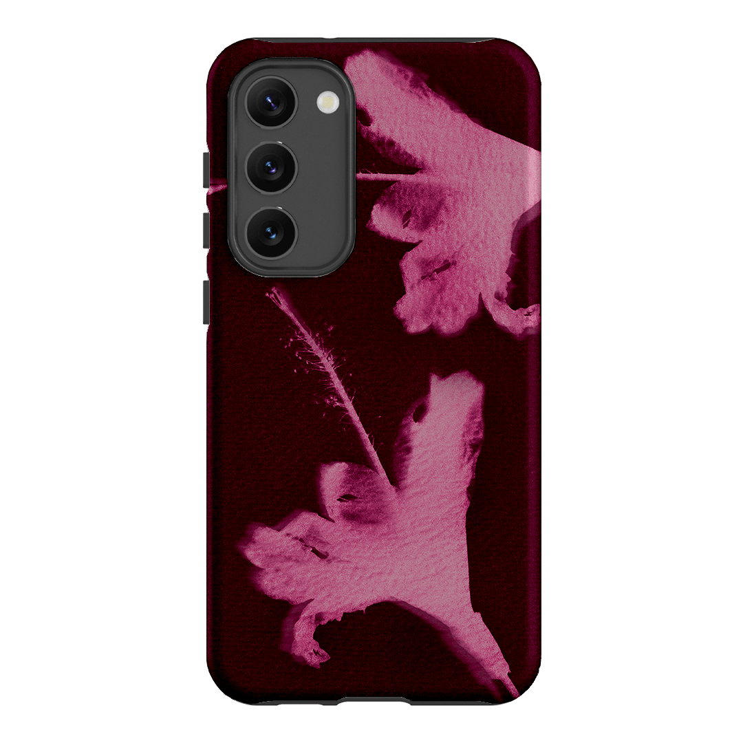 Hibiscus Glow Printed Phone Cases Samsung Galaxy S23 Plus / Armoured by Sally Hungerford - The Dairy