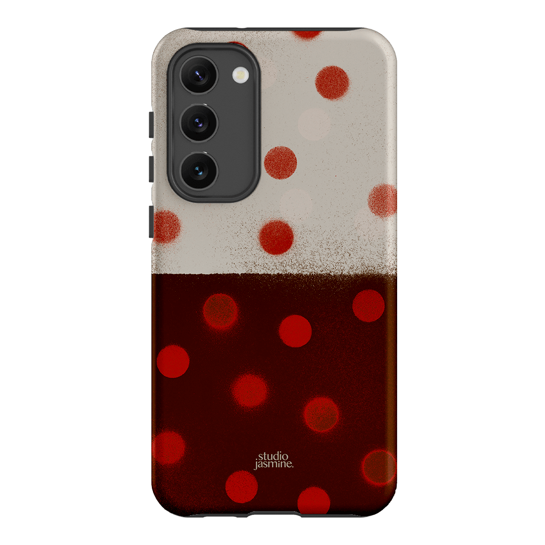 Ladybug Polka Dot Printed Phone Cases Samsung Galaxy S23 Plus / Armoured by Jasmine Dowling - The Dairy