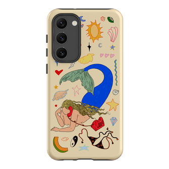 Mermaid Salad Cream Printed Phone Cases Samsung Galaxy S23 Plus / Armoured by Easty Beasty - The Dairy