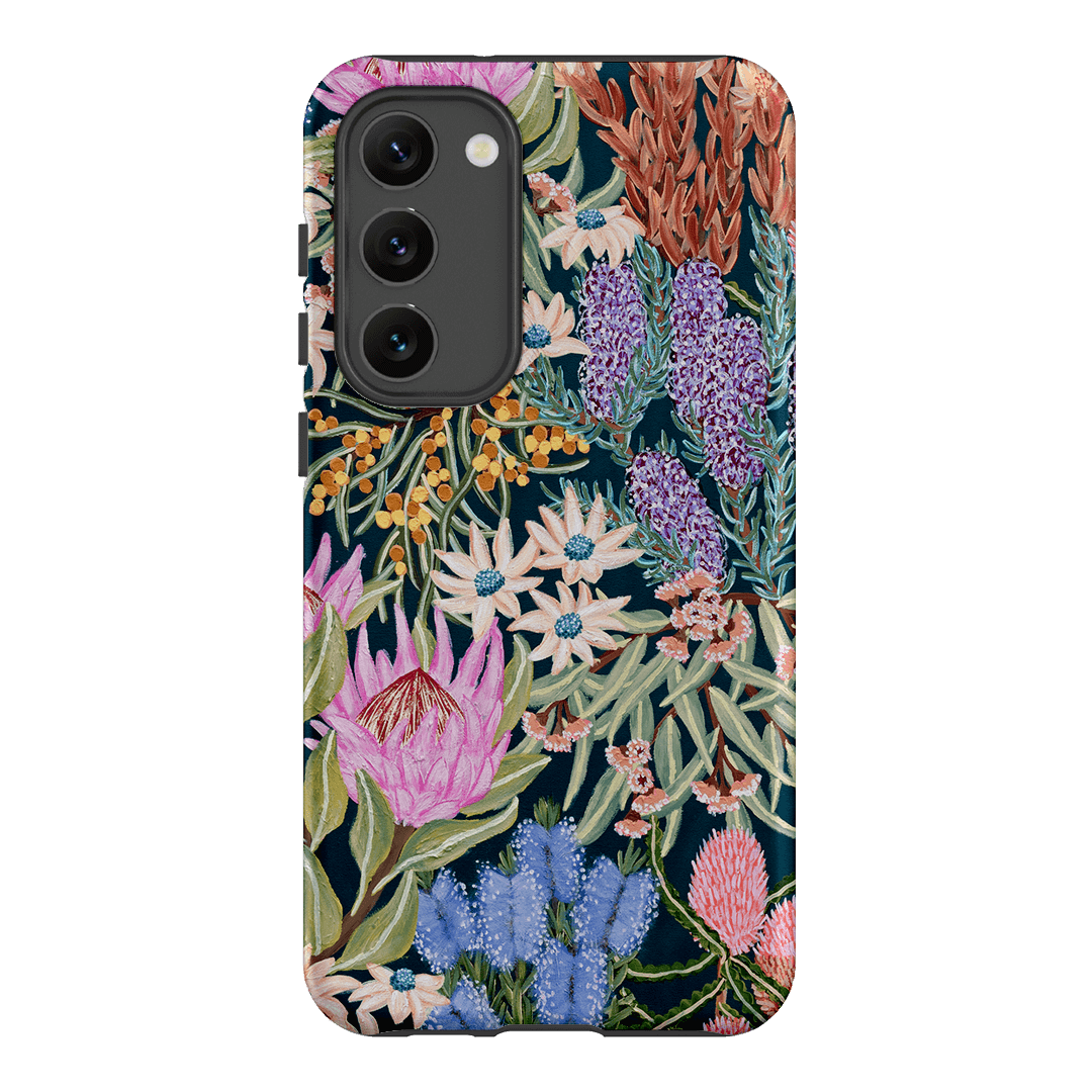 Moonlit Floral Printed Phone Cases Samsung Galaxy S23 Plus / Armoured by Amy Gibbs - The Dairy