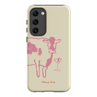 Mootini Pink Printed Phone Cases Samsung Galaxy S23 Plus / Armoured by Phthalo Ruth - The Dairy