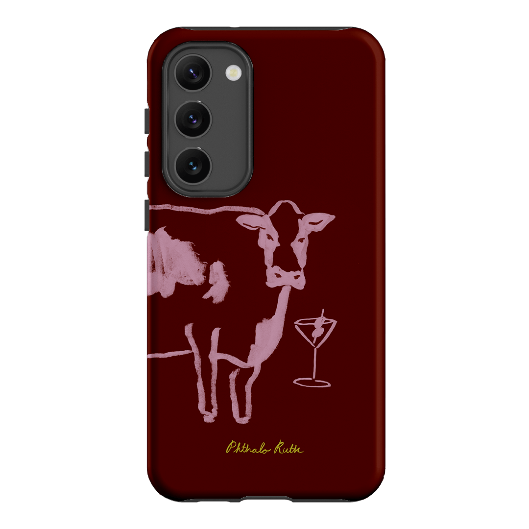 Mootini Berry Printed Phone Cases Samsung Galaxy S23 Plus / Armoured by Phthalo Ruth - The Dairy