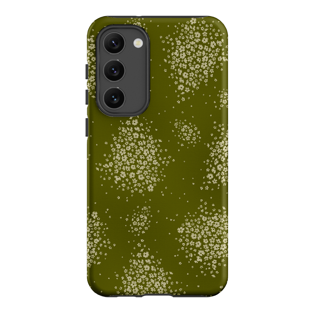 Olive Bloom Printed Phone Cases Samsung Galaxy S23 Plus / Armoured by Veronica Tucker - The Dairy