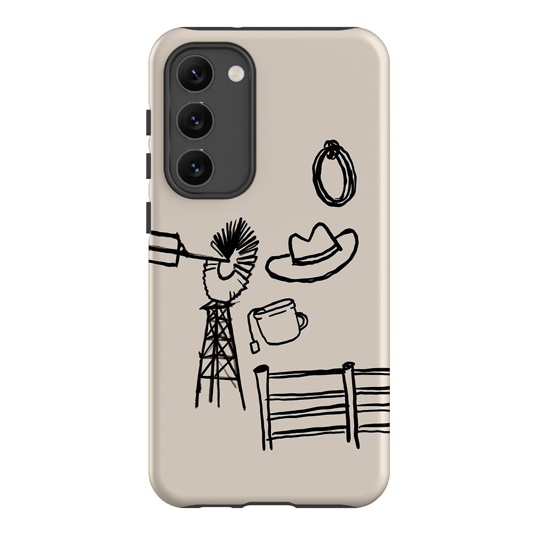 Outstation Printed Phone Cases Samsung Galaxy S23 Plus / Armoured by Nardurna - The Dairy