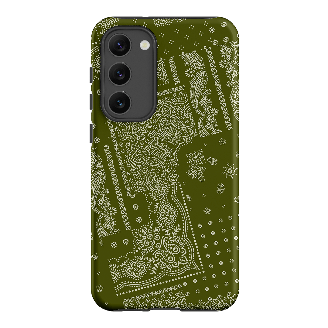 Paisley Fern Printed Phone Cases Samsung Galaxy S23 Plus / Armoured by The Dairy - The Dairy