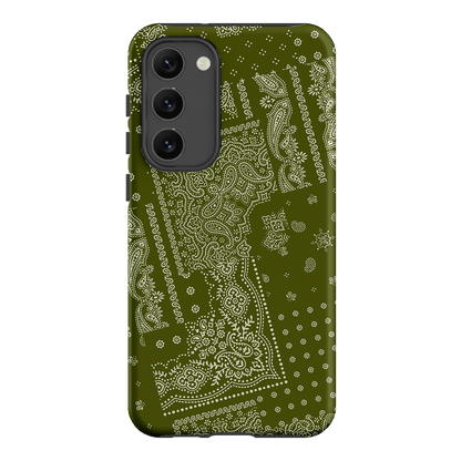 Paisley Fern Printed Phone Cases Samsung Galaxy S23 Plus / Armoured by The Dairy - The Dairy
