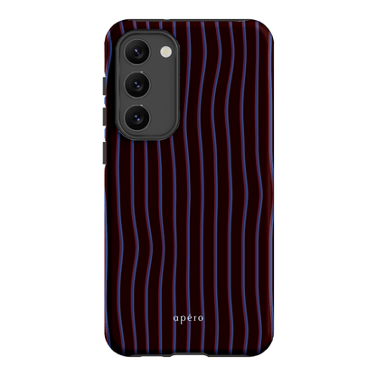 Panama Burgundy Printed Phone Cases Samsung Galaxy S23 Plus / Armoured by Apero - The Dairy