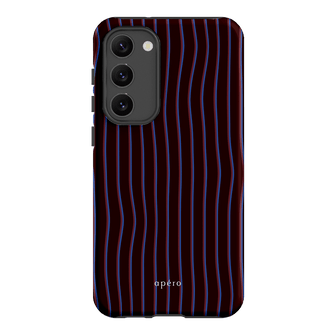 Panama Burgundy Printed Phone Cases Samsung Galaxy S23 Plus / Armoured by Apero - The Dairy