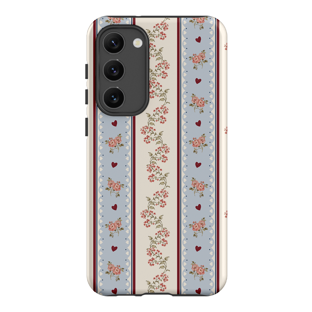 Pastel Stripe Printed Phone Cases Samsung Galaxy S23 Plus / Armoured by Kasiags Art - The Dairy
