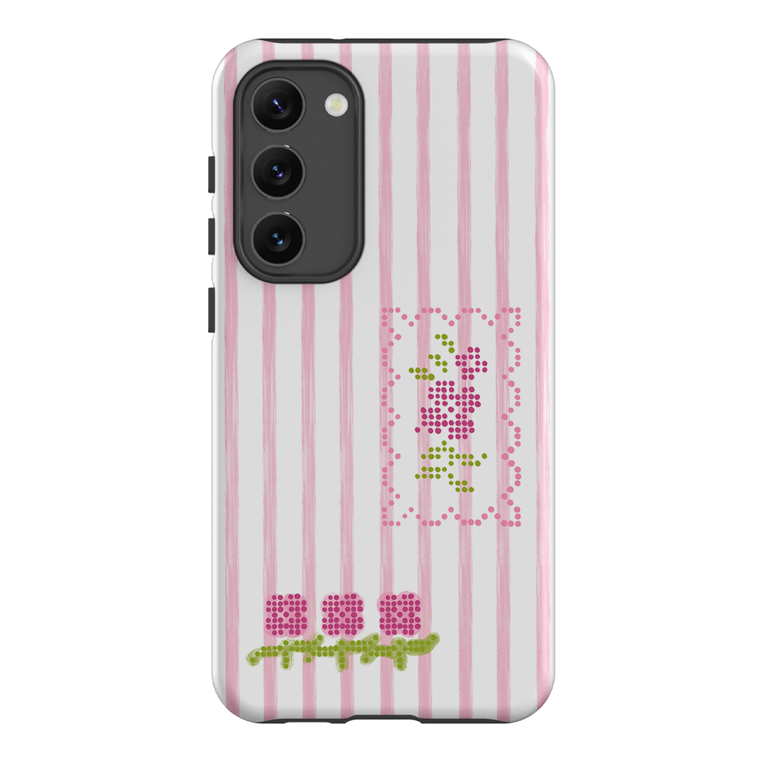 Patchwork Pink Printed Phone Cases Samsung Galaxy S23 Plus / Armoured by Kayla Carr - The Dairy