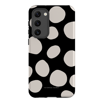 Pebbles Noir Printed Phone Cases Samsung Galaxy S23 Plus / Armoured by Veronica Tucker - The Dairy