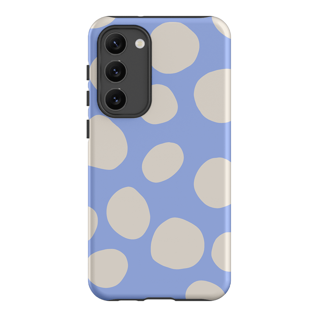 Pebbles Periwinkle Salt Printed Phone Cases Samsung Galaxy S23 Plus / Armoured by Veronica Tucker - The Dairy