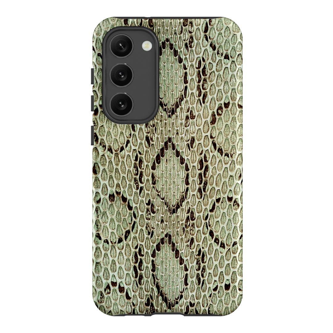 Pistachio Python Printed Phone Cases Samsung Galaxy S23 Plus / Armoured by The Dairy - The Dairy