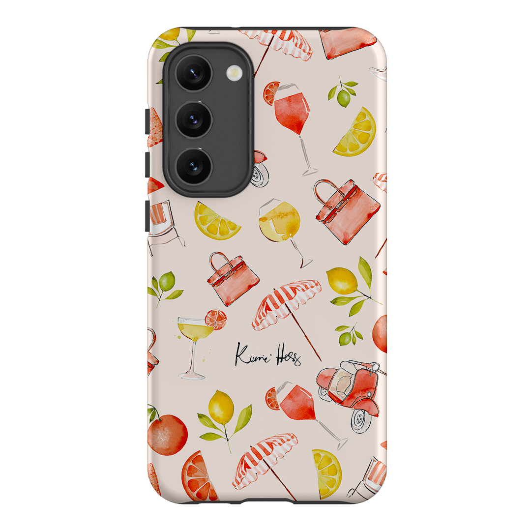 Positano Printed Phone Cases Samsung Galaxy S23 Plus / Armoured by Kerrie Hess - The Dairy