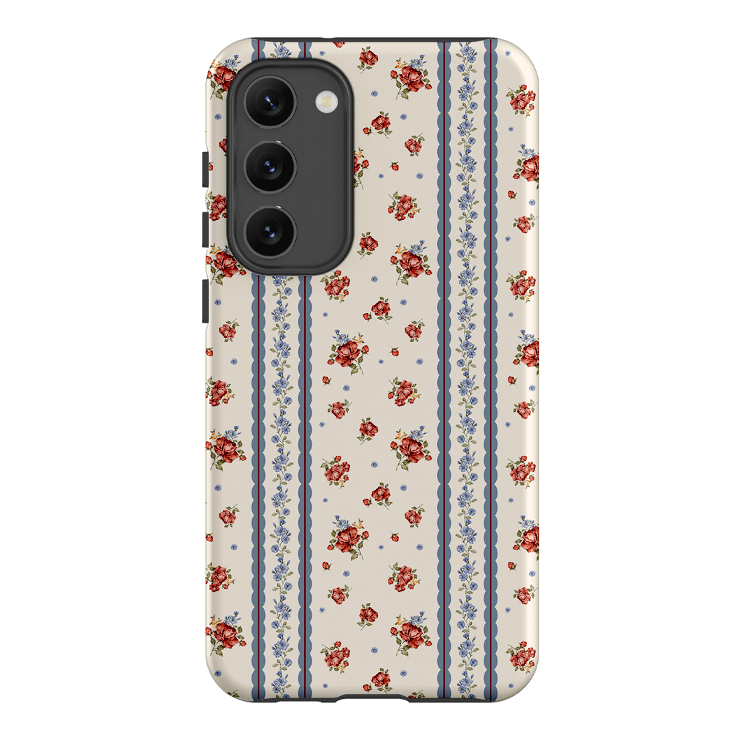 Rose Stripe Printed Phone Cases Samsung Galaxy S23 Plus / Armoured by Kasiags Art - The Dairy