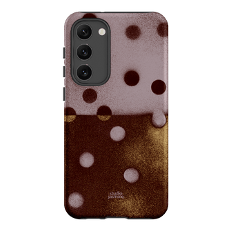 Rust Polka Dot Printed Phone Cases Samsung Galaxy S23 Plus / Armoured by Jasmine Dowling - The Dairy