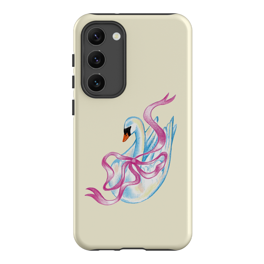 Satin Swan Printed Phone Cases Samsung Galaxy S23 Plus / Armoured by Femke Studio - The Dairy