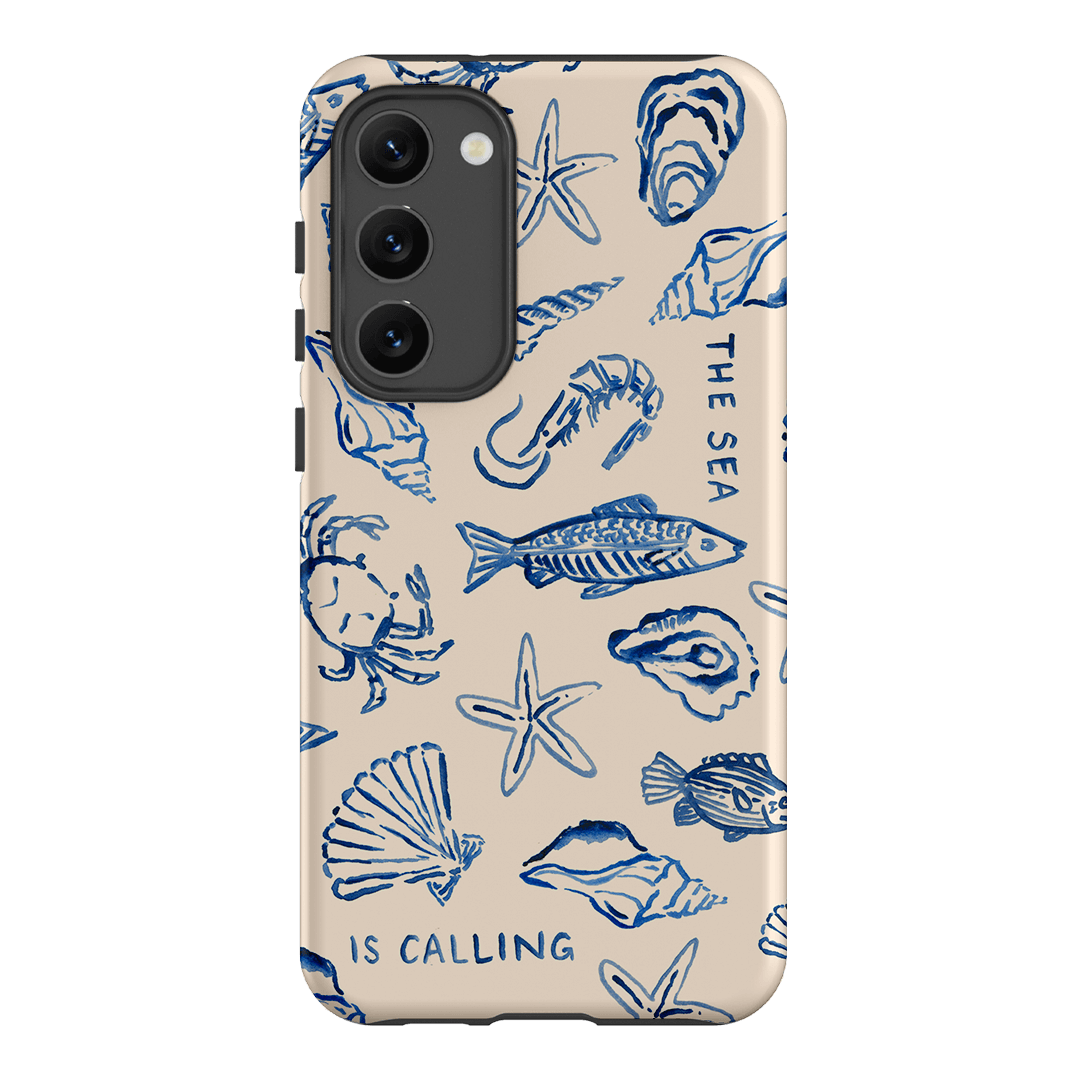 Sea Call Printed Phone Cases Samsung Galaxy S23 Plus / Armoured by Cass Deller - The Dairy