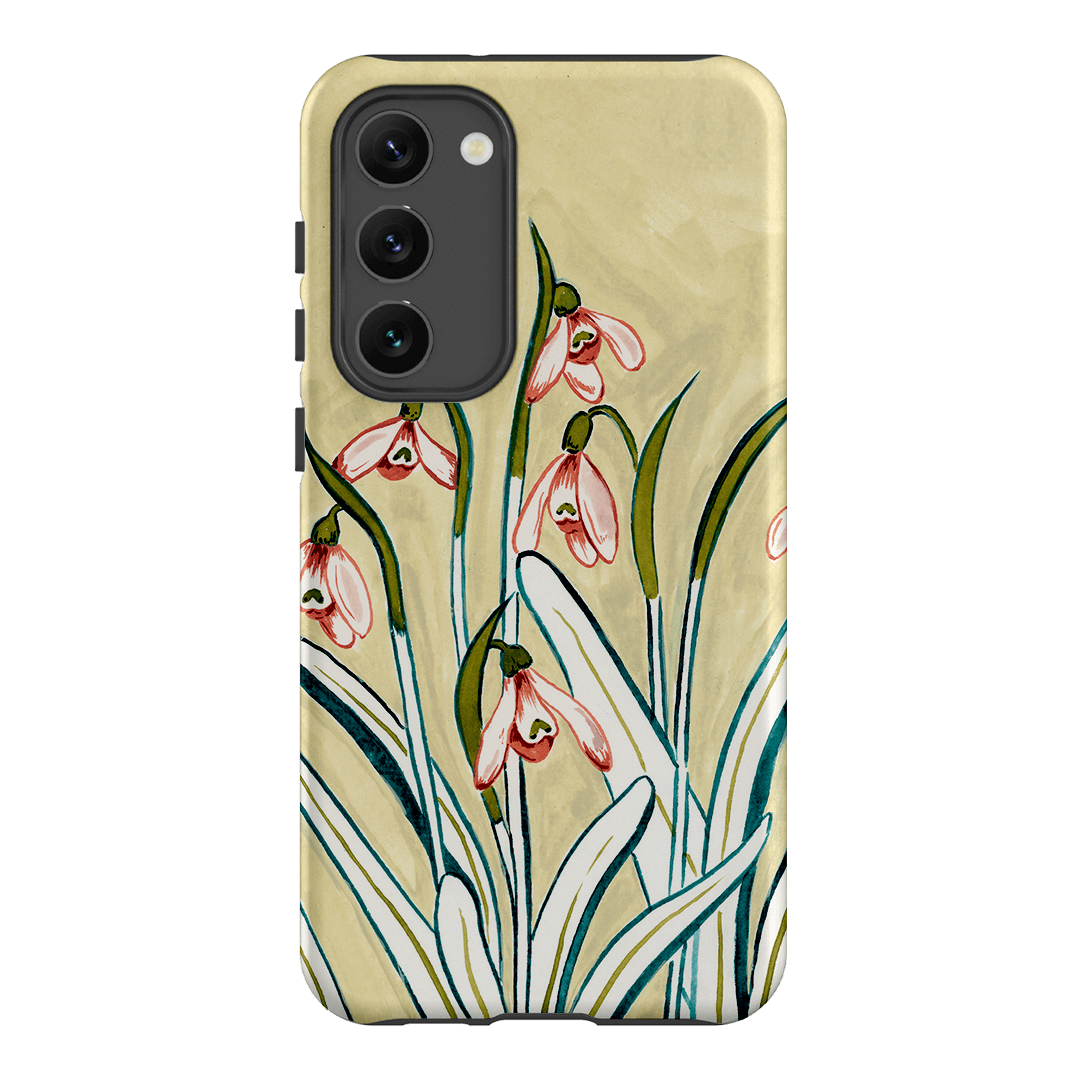 Snowdrop Printed Phone Cases Samsung Galaxy S23 Plus / Armoured by Ellie Mae - The Dairy