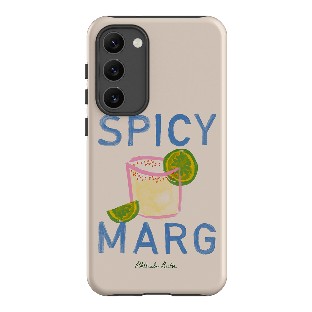 Spicy Marg Printed Phone Cases Samsung Galaxy S23 Plus / Armoured by Phthalo Ruth - The Dairy