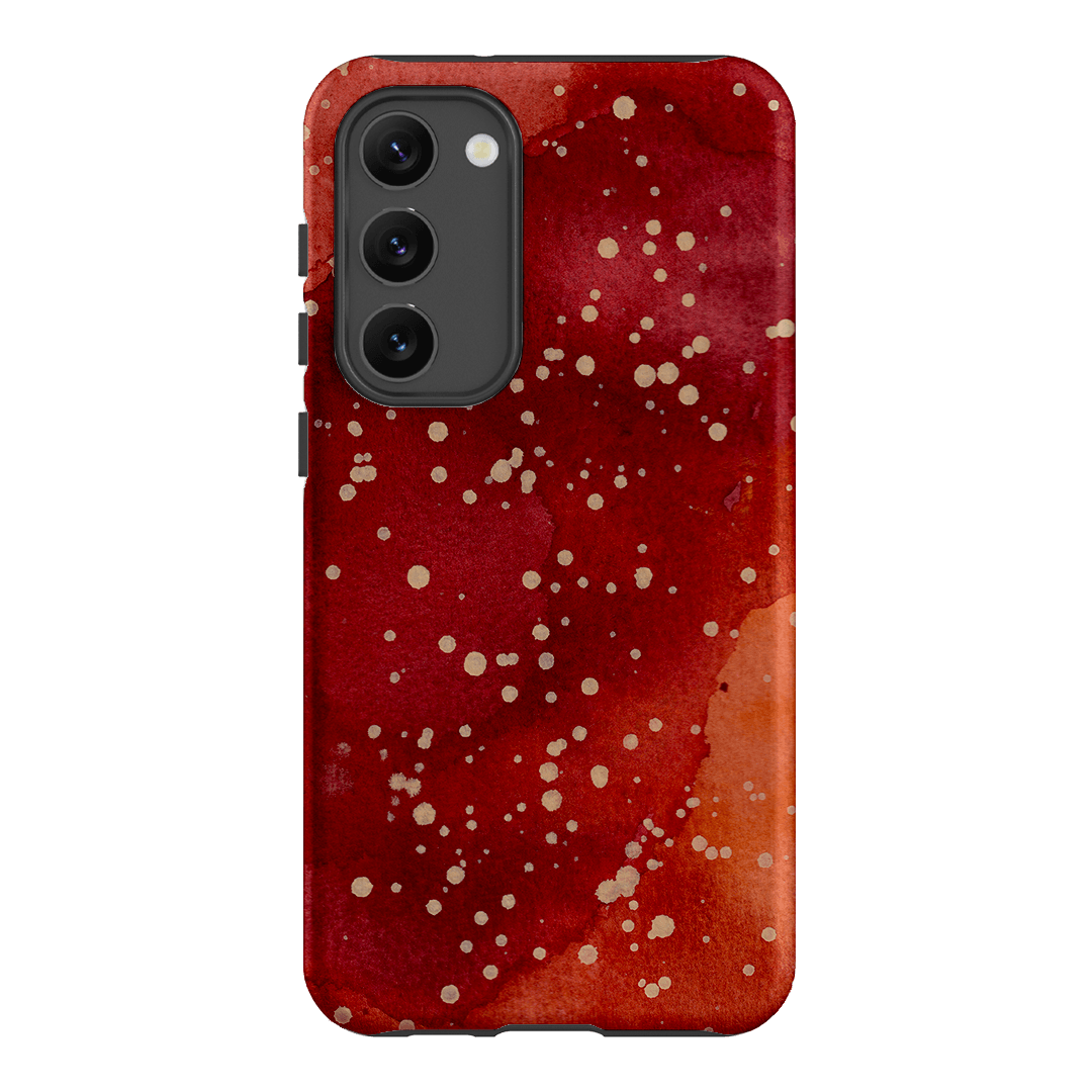 Spotty Rust Printed Phone Cases Samsung Galaxy S23 Plus / Armoured by The Dairy - The Dairy
