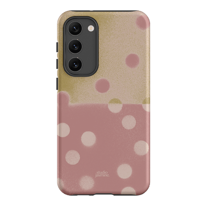 Strawberry Polka Dot Printed Phone Cases Samsung Galaxy S23 Plus / Armoured by Jasmine Dowling - The Dairy