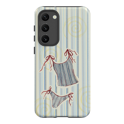 Stripe Tankini Printed Phone Cases Samsung Galaxy S23 Plus / Armoured by Kayla Carr - The Dairy