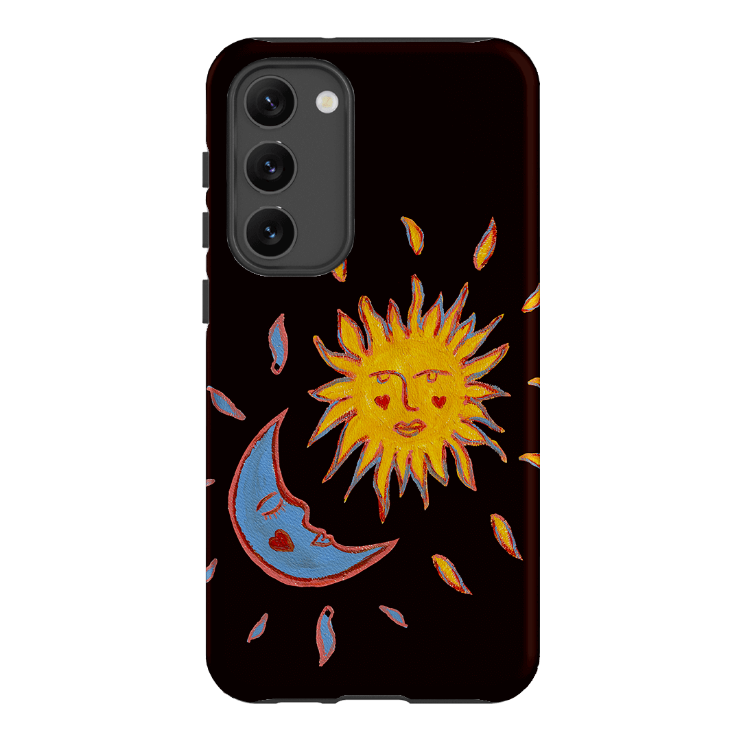 Sun & Moon Plum Printed Phone Cases Samsung Galaxy S23 Plus / Armoured by BG. Studio - The Dairy