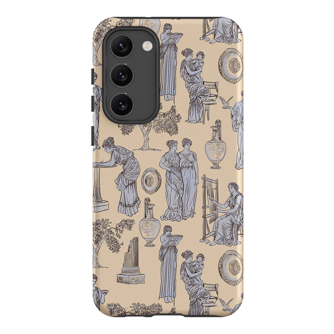 Symposium Alabaster Printed Phone Cases Samsung Galaxy S23 Plus / Armoured by Veronica Tucker - The Dairy