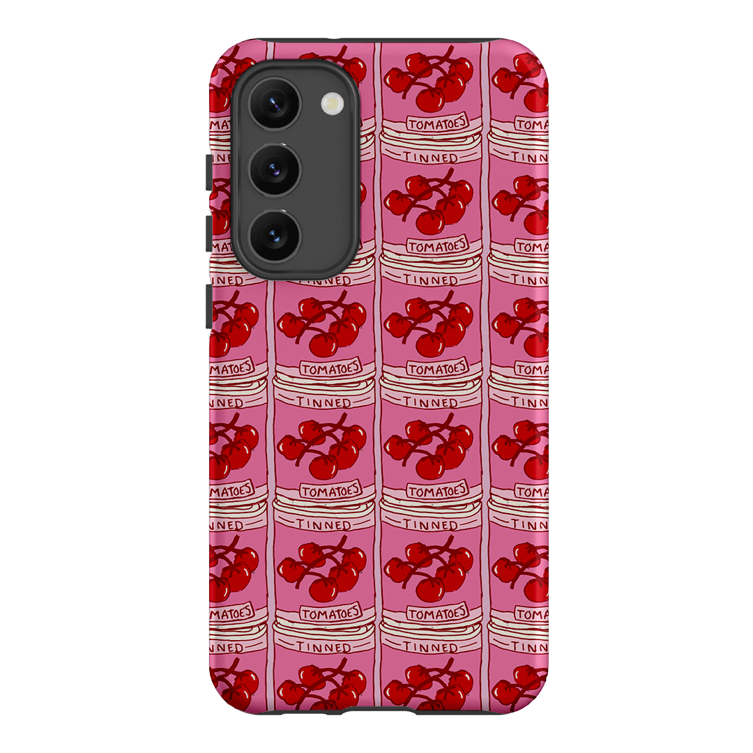 Tinned Tomatoes Printed Phone Cases Samsung Galaxy S23 Plus / Armoured by The Dairy - The Dairy