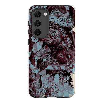 Tippi Blue Printed Phone Cases Samsung Galaxy S23 Plus / Armoured by Desmond & Dempsey - The Dairy