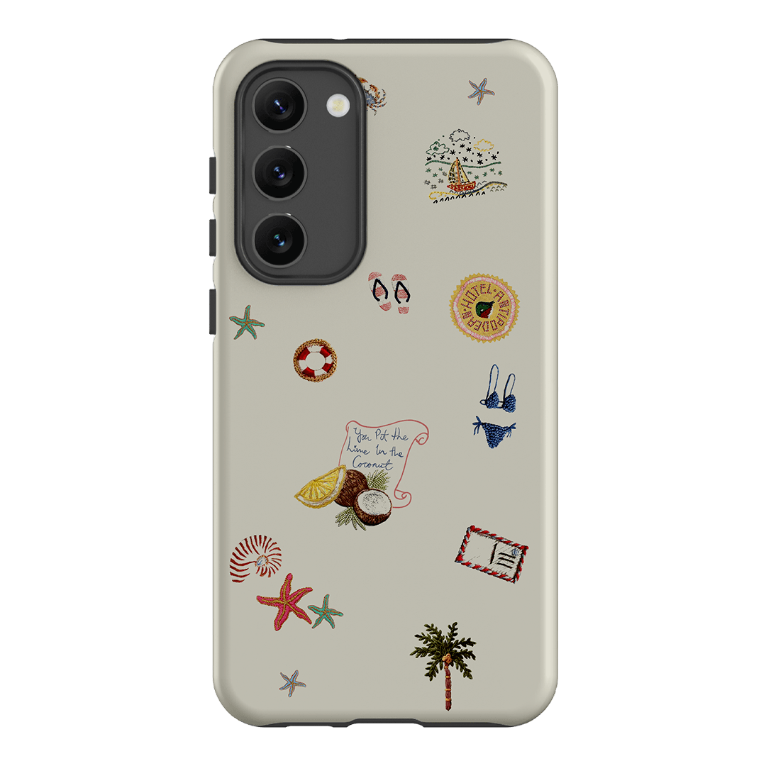 Vacay All Day Cream Printed Phone Cases by Antipodean - The Dairy