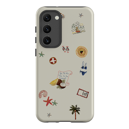 Vacay All Day Cream Printed Phone Cases by Antipodean - The Dairy
