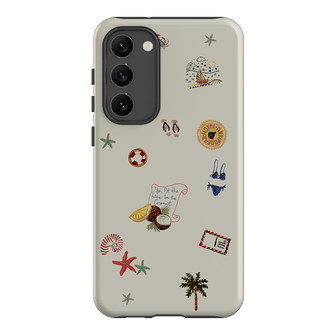 Vacay All Day Cream Printed Phone Cases by Antipodean - The Dairy