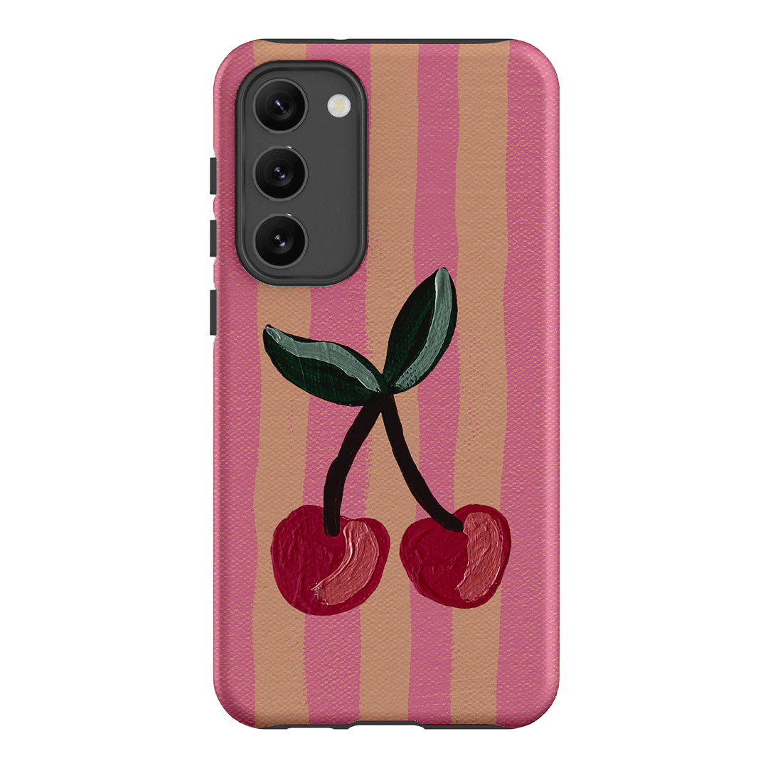 Cherry On Top Printed Phone Cases Samsung Galaxy S23 Plus / Armoured by Amy Gibbs - The Dairy