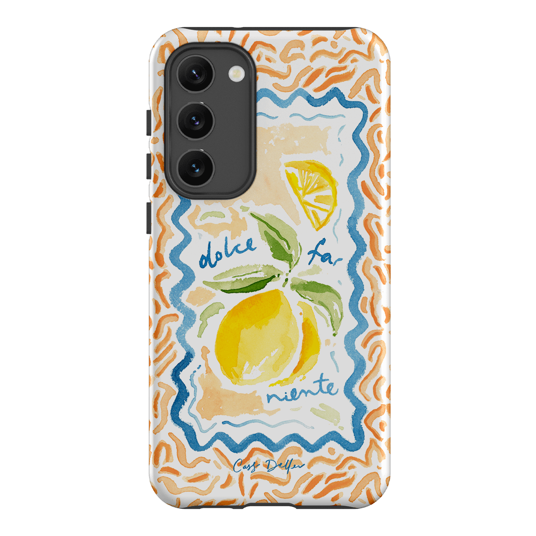 Dolce Far Niente Printed Phone Cases Samsung Galaxy S23 Plus / Armoured by Cass Deller - The Dairy