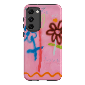 Flowers Printed Phone Cases Samsung Galaxy S23 Plus / Armoured by Kate Eliza - The Dairy