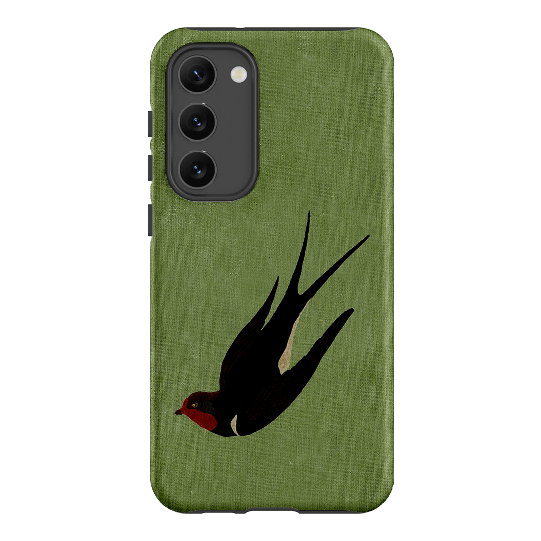 Swallow Printed Phone Cases Samsung Galaxy S23 Plus / Armoured by Fenton & Fenton - The Dairy