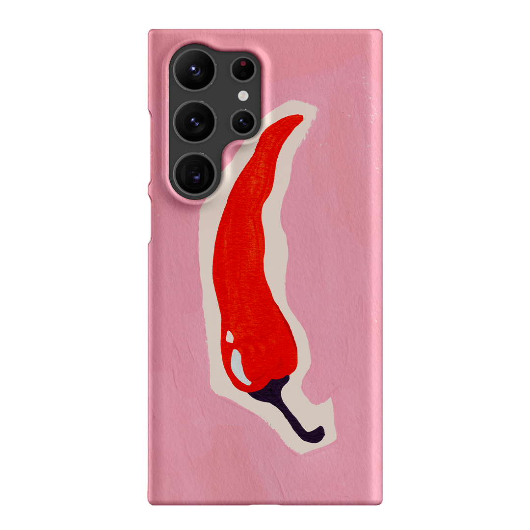 Chilli Printed Phone Cases Samsung Galaxy S23 Ultra / Snap by Studio Bon - The Dairy