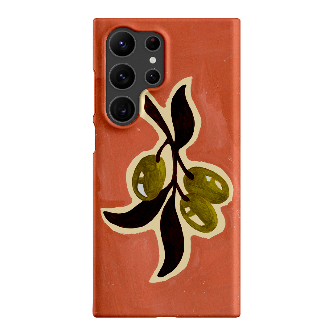 Olives Printed Phone Cases Samsung Galaxy S23 Ultra / Snap by Studio Bon - The Dairy