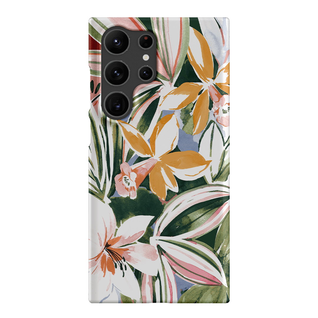 Painted Botanic Printed Phone Cases Samsung Galaxy S23 Ultra / Snap by Charlie Taylor - The Dairy