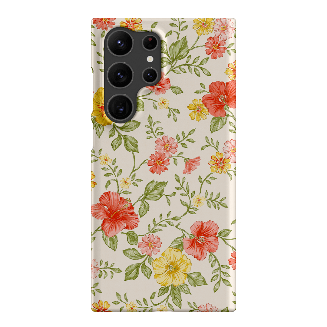 Hibiscus Printed Phone Cases Samsung Galaxy S23 Ultra / Snap by Oak Meadow - The Dairy