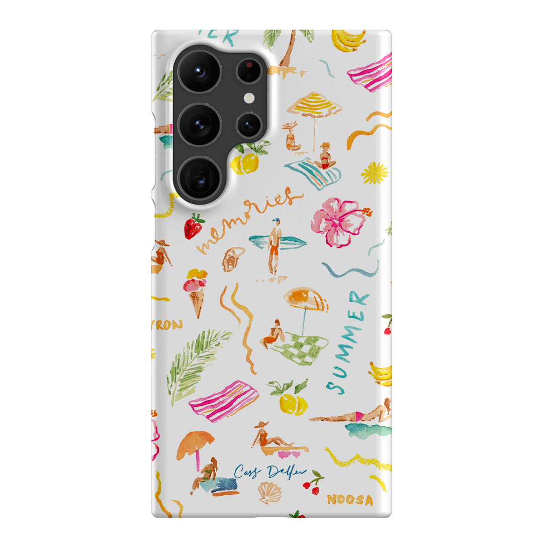 Summer Memories Printed Phone Cases Samsung Galaxy S23 Ultra / Snap by Cass Deller - The Dairy