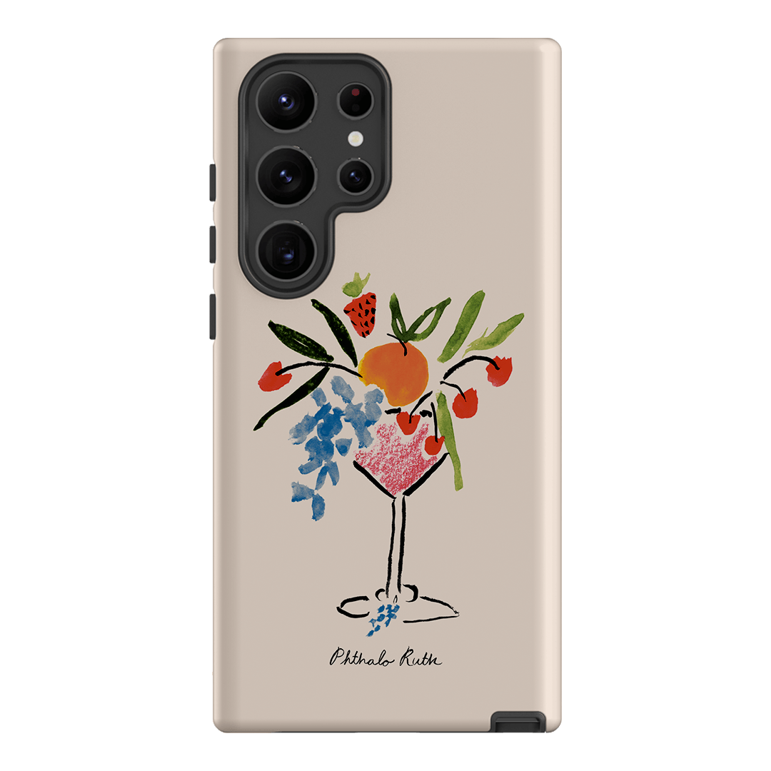 Abundance Martini Printed Phone Cases Samsung Galaxy S23 Ultra / Armoured by Phthalo Ruth - The Dairy