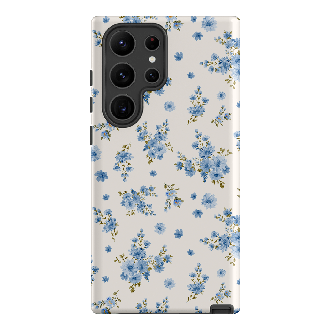 Blue Meadow Printed Phone Cases Samsung Galaxy S23 Ultra / Armoured by Kasiags Art - The Dairy