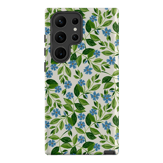 Blue Vines Printed Phone Cases Samsung Galaxy S23 Ultra / Armoured by Ellie Mae - The Dairy