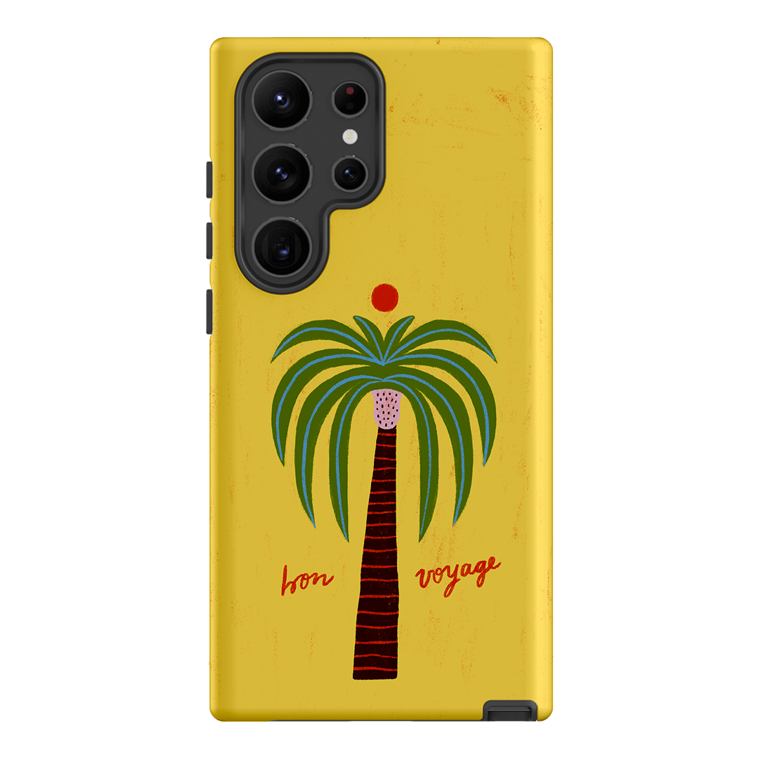Bon Voyage Yellow Printed Phone Cases Samsung Galaxy S23 Ultra / Armoured by Marie Fauritte - The Dairy